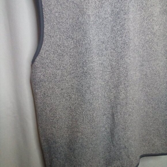 Chaps Vest XL Men Sleeveless Full Zip Pockets Gray - Picture 2 of 16